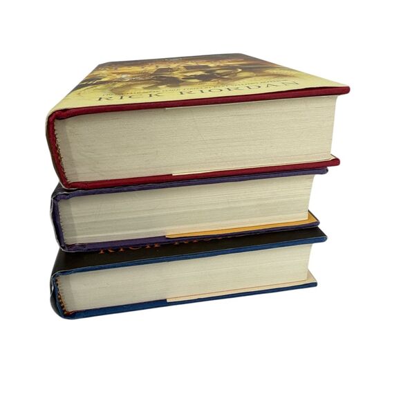 The Kane Chronicles Rick Riordan Books 1-3 Complete Set Hardcover 1st Edition - Picture 6 of 6